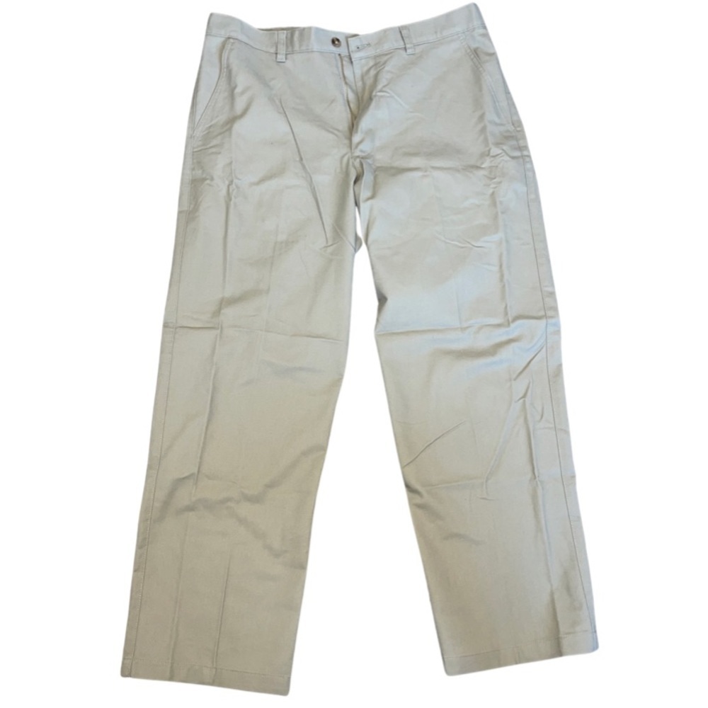 Mens George khaki dress pants